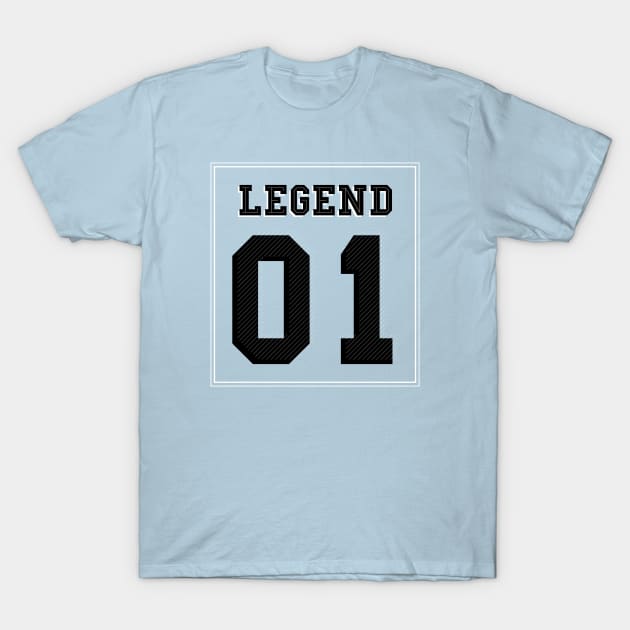 Number One - Legend T-Shirt by LR_Collections